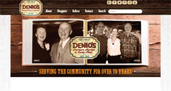 Desktop Screenshot of deniosmarket.com